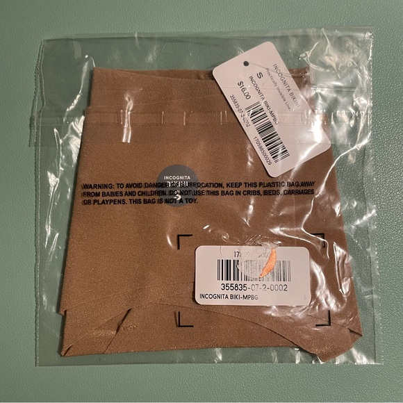 NWT Athleta Incognita Cheeky Bikini Practically Invisible Lines Brief - Picture 7 of 8